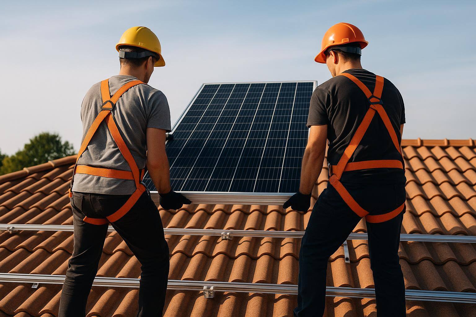 Comment les panneaux sont-ils posés sur ma toiture ?